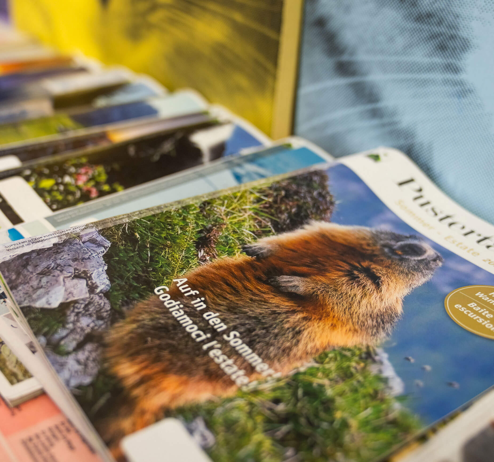 Einige Ausgaben der Pustertaler Zeitung