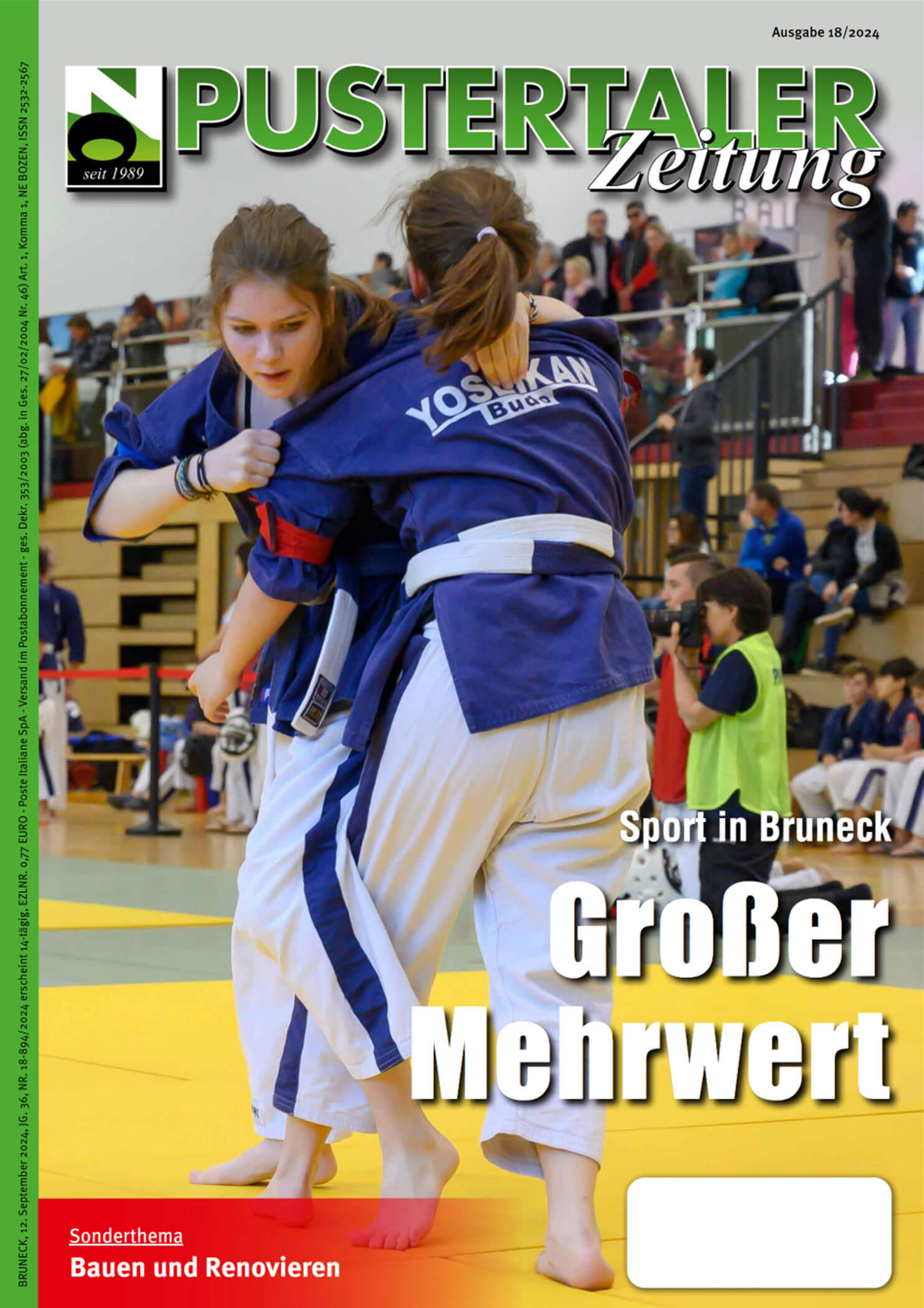 Zeitungsausgabe 18 - Pustertaler Zeitung