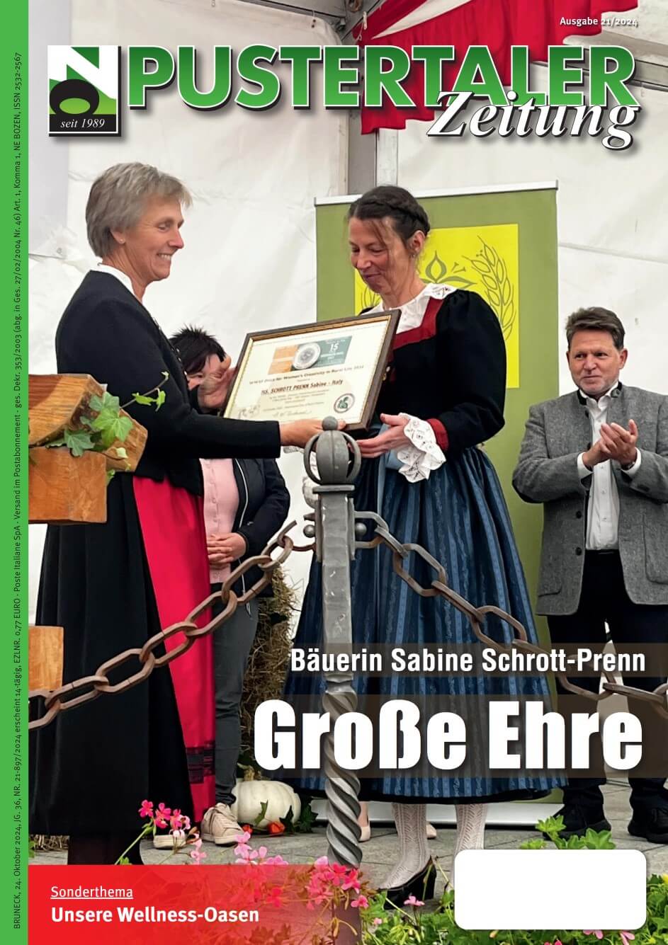 Zeitungsausgabe 21 - Pustertaler Zeitung