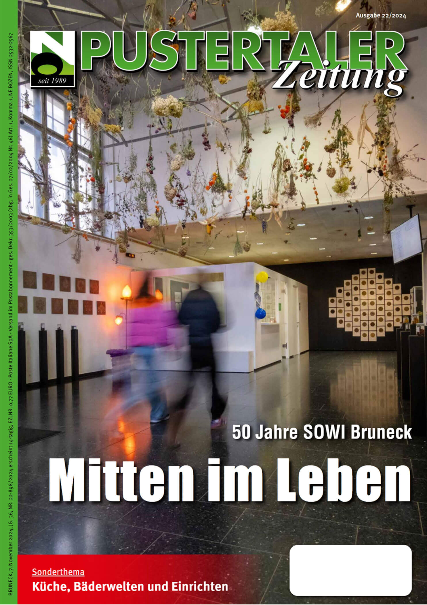 Zeitungsausgabe 22 - Pustertaler Zeitung